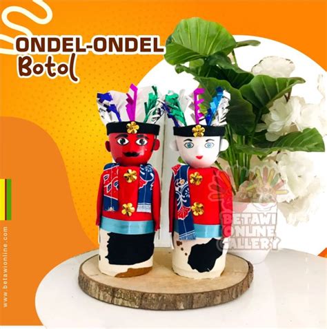 Ondel Ondel Dari Botol Bekas SEPASANG Lazada Indonesia