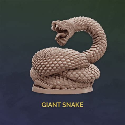 Giant Snake Art