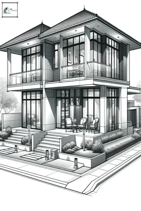 Modern Beautiful Duplex House Design