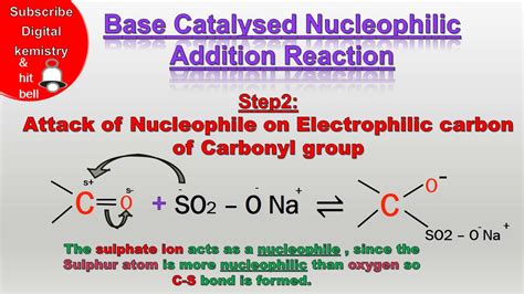 Mechanism of NaHSO3 addition to Carbonyl Compoond of Aldehyde or Ketone ...