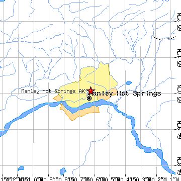 Manley Hot Springs, Alaska (AK) ~ population data, races, housing & economy