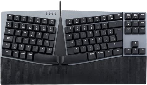 Perixx PERIBOARD 335BL Teclado ergonómico mecánico Compacto con Cable