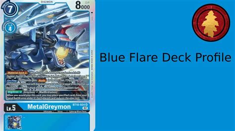 Blue Flare Deck Profile Digimon Tcg Youtube