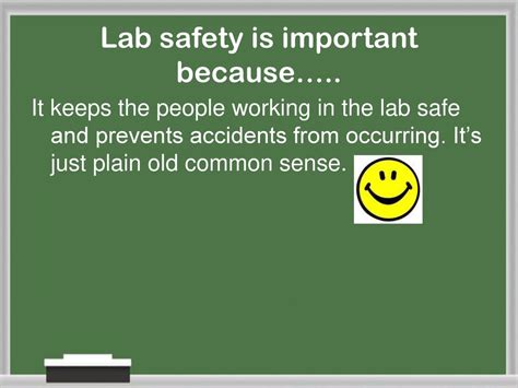 Why Is Lab Safety Important Ppt Download