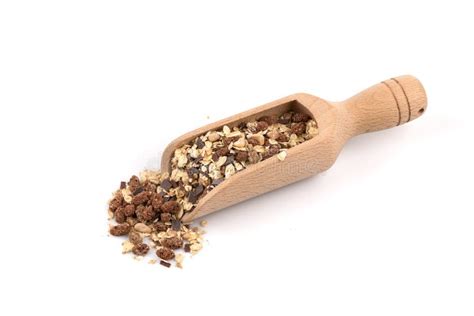 Cereales Sanos Del Muesli Del Granola De La Avena Imagen De Archivo