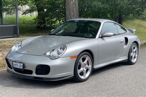 38k Mile 2003 Porsche 911 Turbo Coupe X50 6 Speed For Sale On BaT