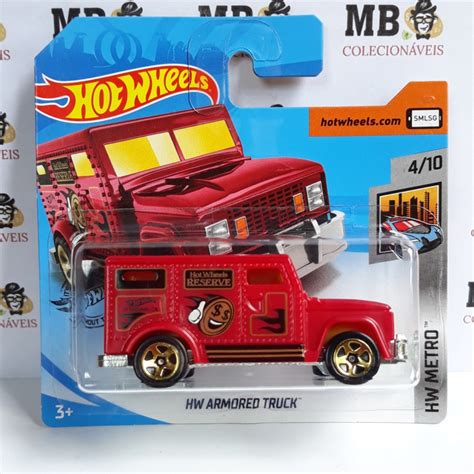 Hot Wheels HW Armored Truck Carro Fort Shopee Brasil
