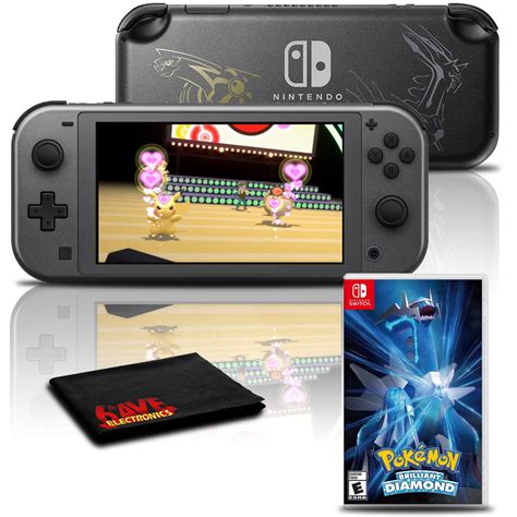 Nintendo Switch Lite Dialga And Palkia Edition With Pokemon Brilliant