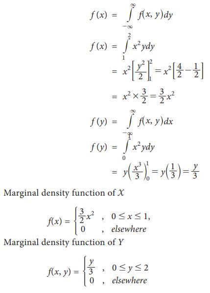 Joint And Marginal Probability Mass Functions