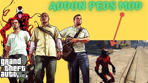 Gta V How To Install Addon Peds Mod In Gta V Gta Youtube