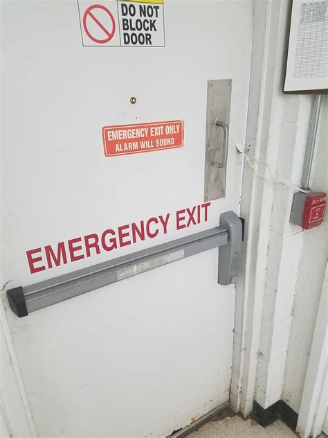 Emergency Exit Door