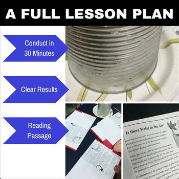 Water Cycle Condensation and Dew Activity | Weather Science Experiment