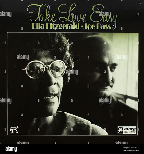 Ella Fitzgerald And Joe Pass Take Love Easy Pablo 2310 702 Stern