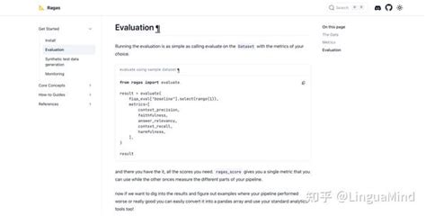 再看大模型rag检索增强如何评估：ragas开源自动化评估框架 知乎