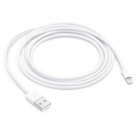 Apple MD819ZM/A 2m Lightning to USB Cable - White for sale online | eBay