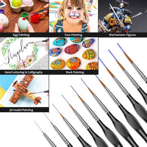 homecoming pcs small fine tip paintbrushes micro detail paint brush