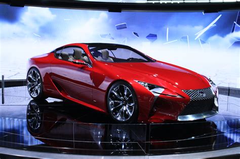 Lexus Lf Lc Live On Display At The Detroit Auto Show