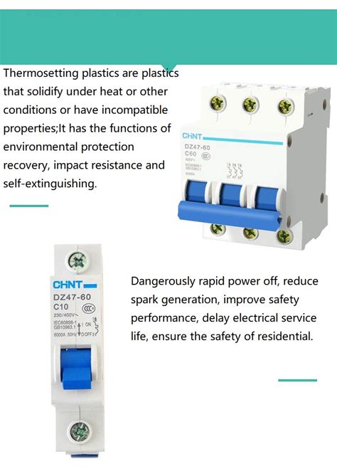 Chint Superior Quality Dz Smart Mini Miniature Circuit Breaker P P