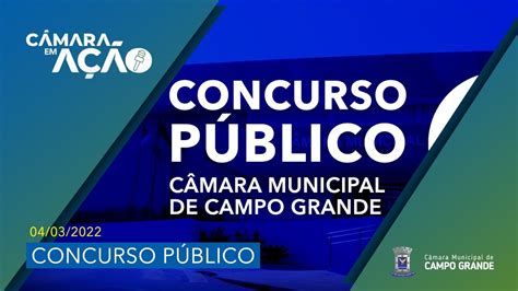 Inscrições Do Concurso Público Da Câmara Municipal Vão Até Dia 13 De