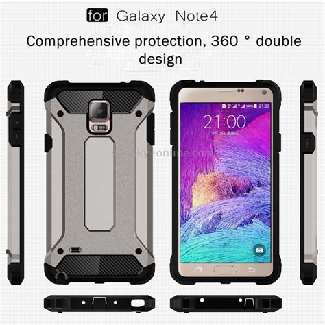 For Galaxy Note N Tough Armor Tpu Pc Combination Case Grey