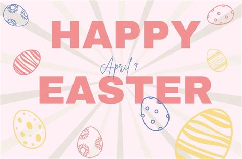 Happy Easter Banner in EPS, Illustrator, JPG, PSD, PNG, SVG - Download ...