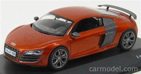 SCHUCO 5011018413 Scale 1 43 AUDI R8 GT 5 2 V10 FSI 2010 SAMOA ORANGE