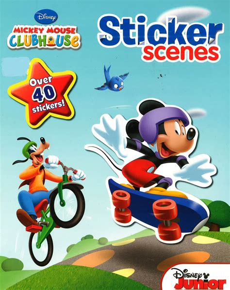 Disney Mickey Mouse Clubhouse Sticker Scenes Book Lazada