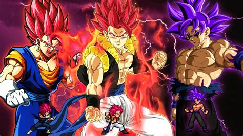 Gogeta Ssj God Op New Vegetto Ssj God Op New Vs Goku Yrs Old