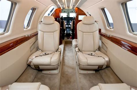 Cessna Jet Interior - Charter For Private Jet