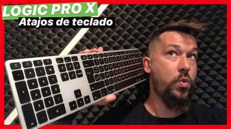 Como usar LOGIC PRO X Español desde CERO PARTE 9 ATAJOS DE TECLADO