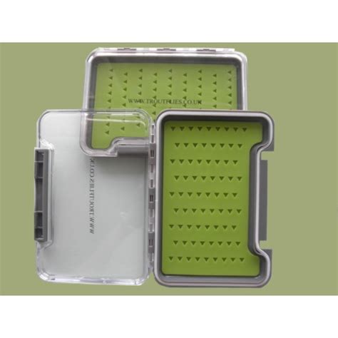 silicone insert fly box troutflies uk
