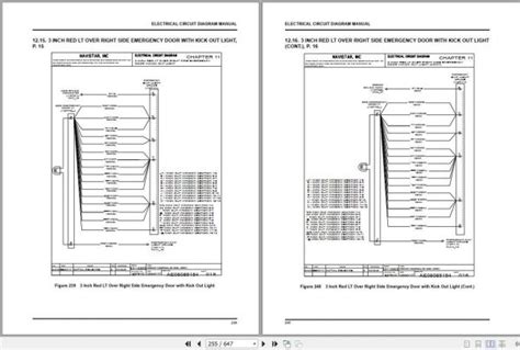 International IC Bus RE Series Body Electrical Circuit Diagram