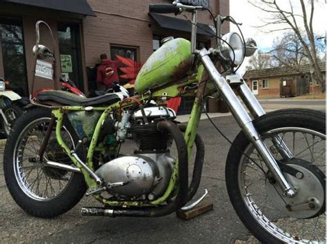 1964 A65 Bsa Lightning California Survivor Patina Chopper