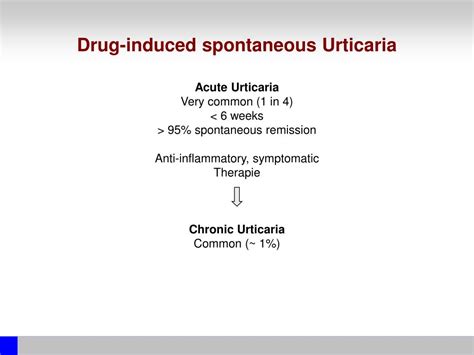 Ppt Drug Induced Urticaria Powerpoint Presentation Free Download Id 4932291