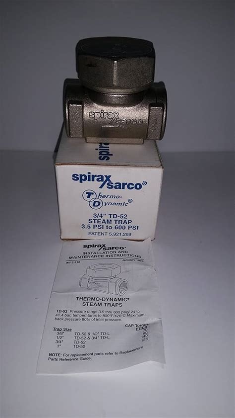 Spirax Sarco Td Thermodynamic Steam Trap C