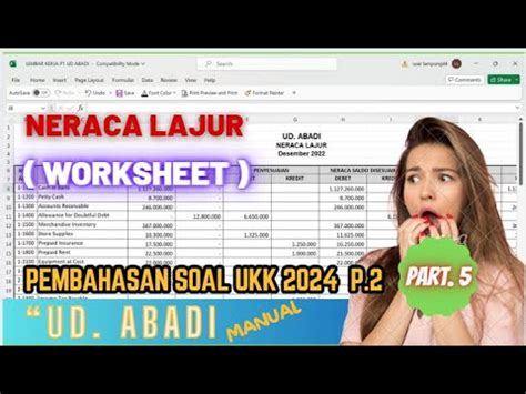 UD ABADI P 2 UKK 2024 NERACA LAJUR Worksheet Part 5