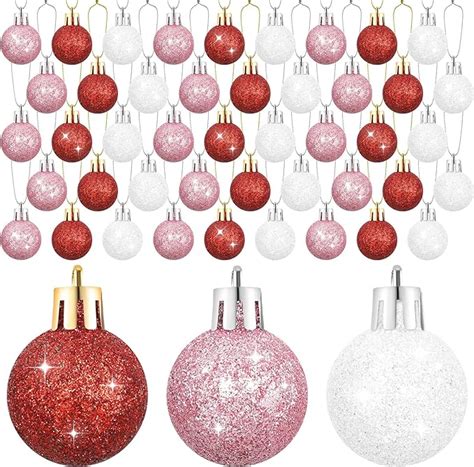 Amazon Liliful Pcs Mini Christmas Balls Mini Xmas Ball Tree