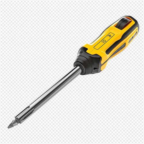 Premium PSD Screwdriver On Isolated Transparent Background