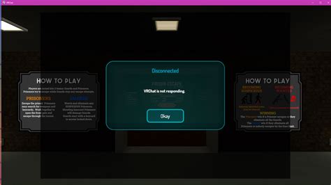 Connection Timed Out Or Vrchat Stopped Responding Error Too Often Voters Vrchat