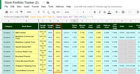 Yahoo Finance Data Shuts Down – My Modification to My Stock Portfolio ...