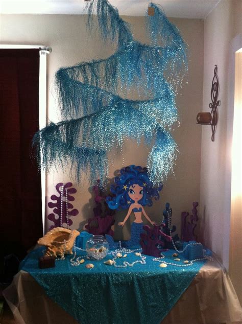 Mermaid decor, Mermaid party decorations, Mermaid party supplies