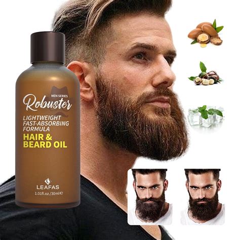 Private Label For Men Care Products Hair And Beard Oil Fast Absorbing