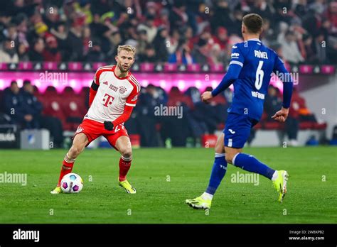 Muenchen Deutschland 12th Jan 2024 Konrad Laimer FC Bayern