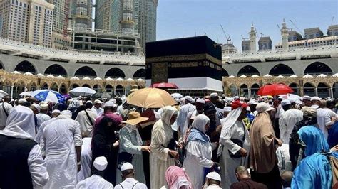 Jemaah Haji Mulai Padati Masjidil Haram Untuk Selesaikan Rukun Haji