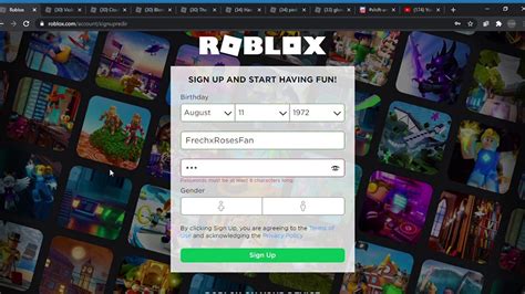 Roblox Alt Account Being Created Youtube