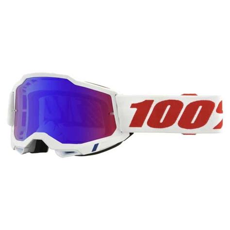 Masque Goggles Accuri Pure Avec Verre Miroir Rouge Et Bleu