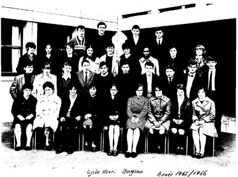 Photo De Classe Seconde Cb1 De 1965 Lycée Henri Bergson Copains Davant