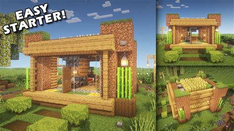 Minecraft Dirt House in 2022 | Minecraft house tutorials, Minecraft ...