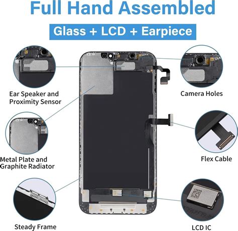 Iphone 13 Mini Screen Replacement 5 4 Inch Touch Digitizer Full