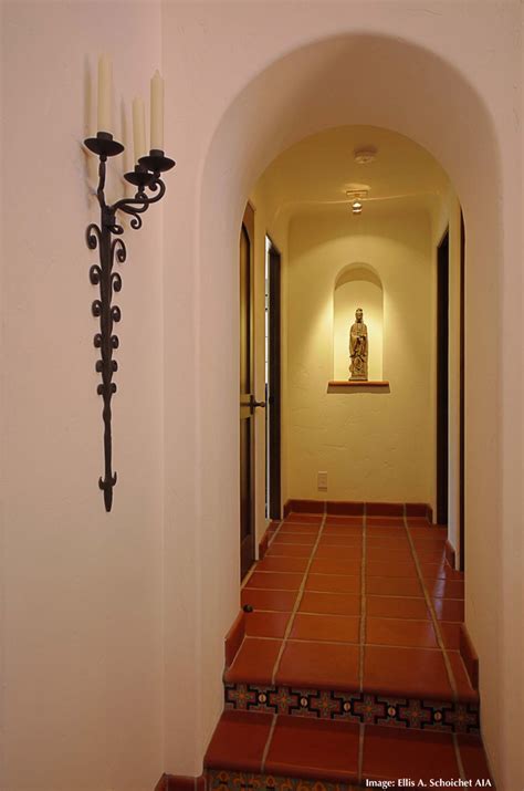 Spanish Colonial Revival Extreme Remodel Mediterranean Hall